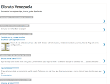 Tablet Screenshot of elbruto-venezuela.blogspot.com