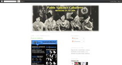 Desktop Screenshot of pablosanchezcaballero.blogspot.com
