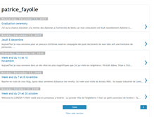 Tablet Screenshot of patricefayolle.blogspot.com