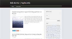 Desktop Screenshot of bietduthu.blogspot.com