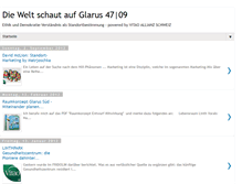Tablet Screenshot of die-welt-schaut-auf-glarus.blogspot.com