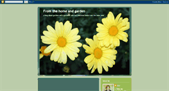 Desktop Screenshot of gardenramblings.blogspot.com