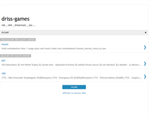 Tablet Screenshot of driss-games.blogspot.com