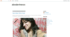 Desktop Screenshot of alexdevinexxx.blogspot.com