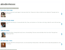Tablet Screenshot of alexdevinexxx.blogspot.com