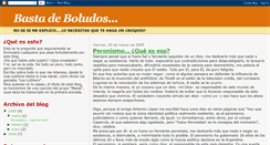 Desktop Screenshot of bastadeboludos.blogspot.com