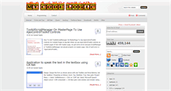 Desktop Screenshot of mycodelogic.blogspot.com