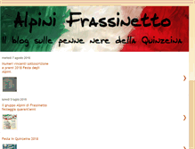 Tablet Screenshot of alpinifrassinetto.blogspot.com