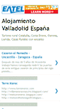 Mobile Screenshot of alojamiento-valladolid-espana.blogspot.com