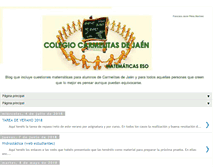Tablet Screenshot of matematicascarmelitas.blogspot.com