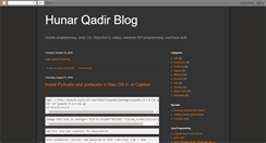 Desktop Screenshot of hunarq.blogspot.com