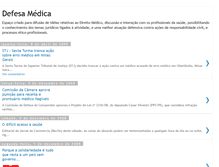 Tablet Screenshot of defesamedica.blogspot.com