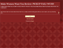 Tablet Screenshot of make-women-want-you-review.blogspot.com