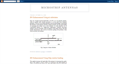 Desktop Screenshot of microstrip-antennas.blogspot.com