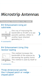 Mobile Screenshot of microstrip-antennas.blogspot.com