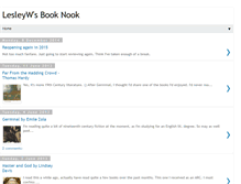 Tablet Screenshot of lesleywbooknook.blogspot.com