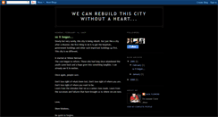 Desktop Screenshot of citywithoutaheart.blogspot.com