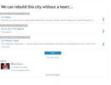 Tablet Screenshot of citywithoutaheart.blogspot.com