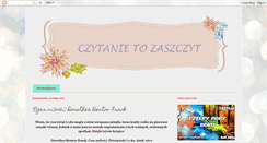Desktop Screenshot of czytanietozaszczyt.blogspot.com