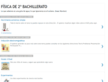 Tablet Screenshot of fisicabachillerato2.blogspot.com