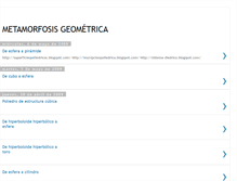 Tablet Screenshot of metamorfosisgeometrica.blogspot.com