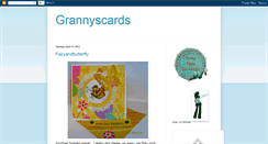 Desktop Screenshot of grannygoodwitch-grannyscards.blogspot.com