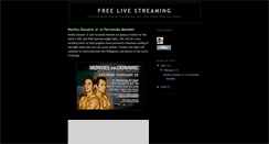 Desktop Screenshot of freelivestreamingvideo.blogspot.com
