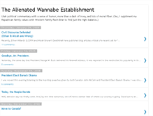 Tablet Screenshot of alienatedwannabe.blogspot.com