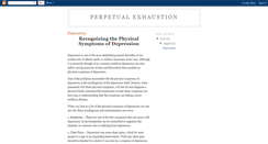 Desktop Screenshot of perpetualexhaustion.blogspot.com