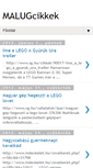 Mobile Screenshot of malugcikkek.blogspot.com