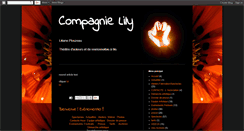 Desktop Screenshot of compagnielily.blogspot.com