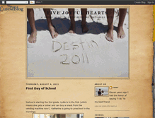 Tablet Screenshot of fivejoyfulhearts.blogspot.com