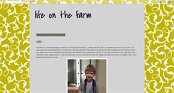Desktop Screenshot of ittybittyfarmlife.blogspot.com