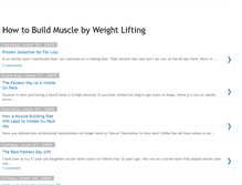 Tablet Screenshot of muscleandhealthorg.blogspot.com