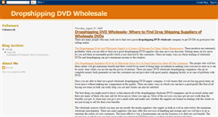 Desktop Screenshot of dropshippingdvdwholesale.blogspot.com