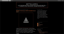 Desktop Screenshot of mettallandia.blogspot.com