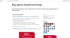Desktop Screenshot of agentubezpieczeniowy.blogspot.com