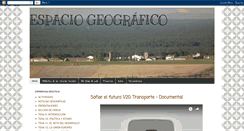 Desktop Screenshot of espaciogeografico3eso.blogspot.com