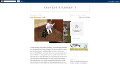 Desktop Screenshot of paynterspassings.blogspot.com