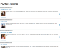 Tablet Screenshot of paynterspassings.blogspot.com
