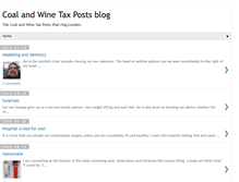 Tablet Screenshot of coalwine.blogspot.com