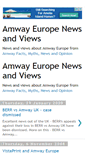 Mobile Screenshot of amwayeurope.blogspot.com