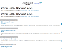Tablet Screenshot of amwayeurope.blogspot.com
