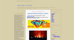 Desktop Screenshot of mysterytracks.blogspot.com