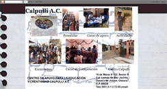 Desktop Screenshot of calpulli-oaxaca.blogspot.com