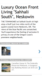 Mobile Screenshot of oregonfrontliving.blogspot.com