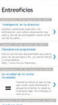 Mobile Screenshot of entre-oficios.blogspot.com