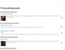 Tablet Screenshot of fitnessdesigncoach.blogspot.com