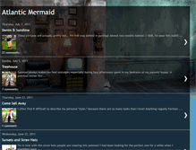 Tablet Screenshot of mitzimermaid.blogspot.com