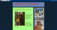 Desktop Screenshot of monroviacity.blogspot.com